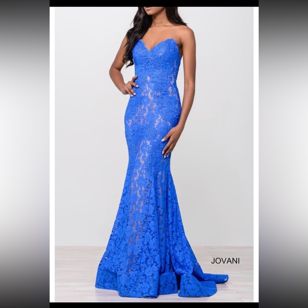 JOVANI Royal Blue prom dress